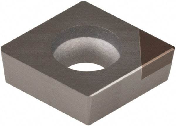 Hertel - SH-CCGA32.50.5 Grade HT620BN PCBN Turning Insert - Uncoated, 80° Diamond, 3/8" Inscr Circle, 5/32" Thick, 0.0078" Corner Radius - Apex Tool & Supply