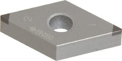Sumitomo - 2NU-DNGA431 Grade BN350 PCBN Turning Insert - Uncoated, 55° Diamond, 1/2" Inscr Circle, 3/16" Thick, 1/64" Corner Radius - Apex Tool & Supply