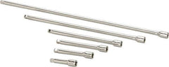Paramount - 1/4" Drive Socket Wobble Extension Set - 6 Pieces, Includes 2, 3, 4, 6, 10, 14" Lengths - Apex Tool & Supply