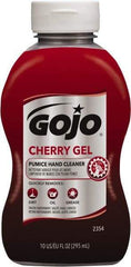 GOJO - 10 oz Bottle Gel Hand Cleaner - Red, Cherry Scent - Apex Tool & Supply