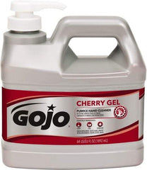 GOJO - 1/2 Gal Bottle Gel Hand Cleaner - Red, Cherry Scent - Apex Tool & Supply