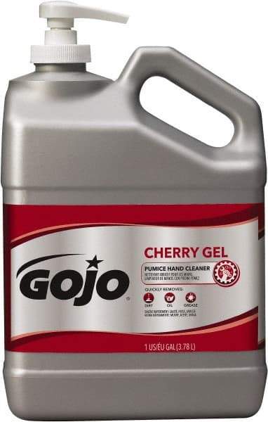 GOJO - 1 Gal Bottle Gel Hand Cleaner - Red, Cherry Scent - Apex Tool & Supply