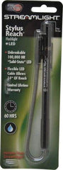 Streamlight - White LED Bulb, 11 Lumens, Mini Flashlight - Black Aluminum Body, 3 AAAA Alkaline Batteries Included - Apex Tool & Supply