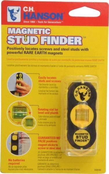 C.H. Hanson - 1" Deep Scan Magnetic Stud Finder - Detects Studs & Joists - Apex Tool & Supply