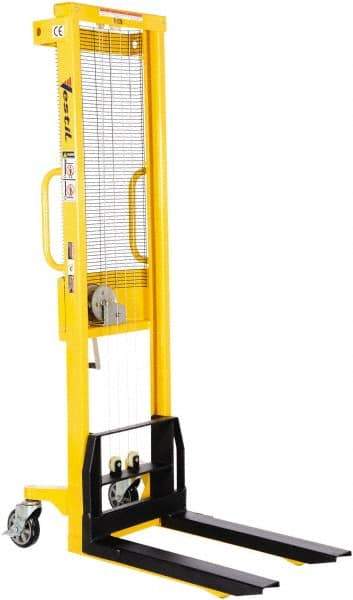 Vestil - 770 Lb Capacity, 59" Lift Height, Portable Workstation Manually Operated Lift - Apex Tool & Supply