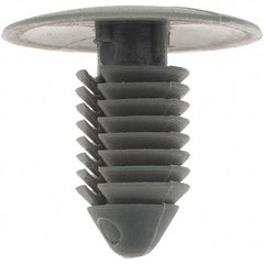 Value Collection - Ratchet Shank, Nylon Panel Rivet - 13/16" Length Under Head, 1" Head Diam - Apex Tool & Supply