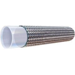 Parker - 1/2" ID x 5/8" OD, 1,500 psi Work Pressure Hydraulic Hose - 6-1/2" Radius, PTFE, -100°F to 450°F - Apex Tool & Supply