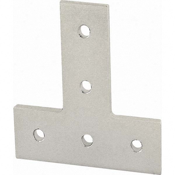 80/20 Inc. - 4-1/2" Wide x 4-1/2" High Open Shelving Joining Plate - Apex Tool & Supply
