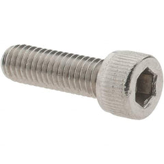 Value Collection - #10-32 UNC Hex Socket Drive, Socket Cap Screw - Grade 316 Stainless Steel, Fully Threaded, 5/8" Length Under Head - Apex Tool & Supply