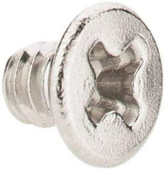 Value Collection - #2-56 UNC, 1/8" OAL Phillips Drive Machine Screw - Flat Head, Grade 18-8 Stainless Steel, Uncoated, Without Washer - Apex Tool & Supply