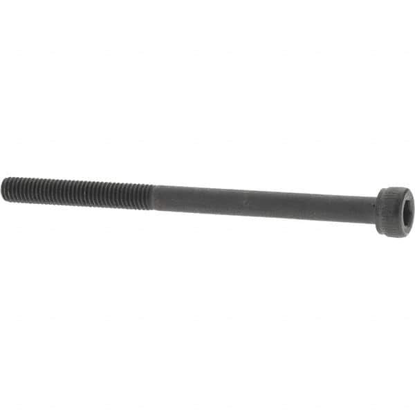Value Collection - M3x0.50 Metric Coarse Hex Socket Drive, Socket Cap Screw - Grade 12.9 Alloy Steel, Black Oxide Finish, Partially Threaded, 45mm Length Under Head - Apex Tool & Supply