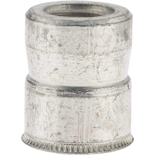 Value Collection - 5/16-24 UNF, Cadmium-Plated, Steel Knurled Rivet Nut Inserts - 0.03" to 0.09" Grip, 1/2" Drill Size, 0.528" Body Diam - Apex Tool & Supply