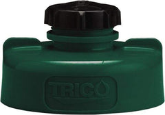 Trico - 4 Gal Capacity Polyethylene Oil Storage System - Dark Green - Apex Tool & Supply