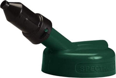 Trico - 4 Gal Capacity Polyethylene Oil Storage System - 1/2" Tip OD, 7" Straight Spout, Dark Green - Apex Tool & Supply