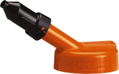 Trico - 4 Gal Capacity Polyethylene Oil Storage System - 1/2" Tip OD, 7" Straight Spout, Orange - Apex Tool & Supply