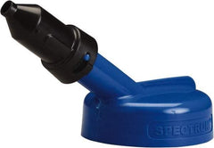 Trico - 4 Gal Capacity Polyethylene Oil Storage System - 1/2" Tip OD, 7" Straight Spout, Blue - Apex Tool & Supply