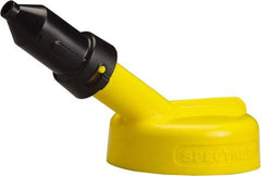 Trico - 4 Gal Capacity Polyethylene Oil Storage System - 1/2" Tip OD, 7" Straight Spout, Yellow - Apex Tool & Supply