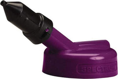 Trico - 4 Gal Capacity Polyethylene Oil Storage System - 1/4" Tip OD, 7" Straight Spout, Purple - Apex Tool & Supply