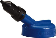 Trico - 4 Gal Capacity Polyethylene Oil Storage System - 1/4" Tip OD, 7" Straight Spout, Blue - Apex Tool & Supply