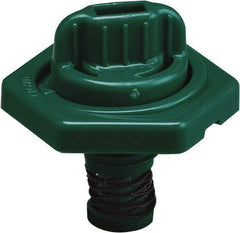 Trico - 4 Gal Capacity Polyethylene Oil Storage System - 7" Straight Spout, Dark Green - Apex Tool & Supply