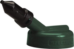 Trico - 4 Gal Capacity Polyethylene Oil Storage System - 1/4" Tip OD, 7" Straight Spout, Dark Green - Apex Tool & Supply