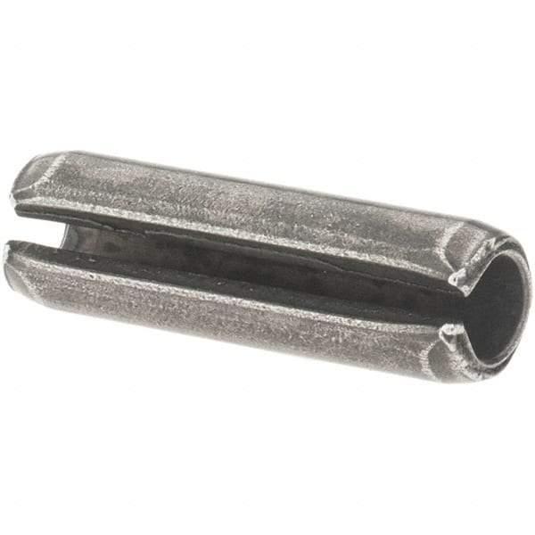 Value Collection - 7/32" Diam x 3/4" Long Slotted Spring Pin - Grade 1070-1090 Alloy Steel, Uncoated - Apex Tool & Supply