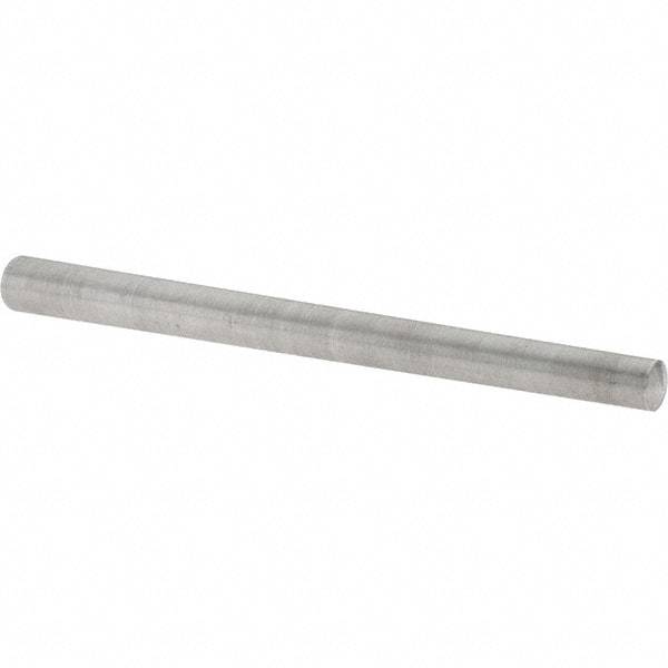 Value Collection - Size 8, 0.3672" Small End Diam, 0.492" Large End Diam, Uncoated Steel Taper Pin - Grade C-12L14, 6" OAL, 6 Pin Length - Apex Tool & Supply