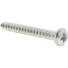 Value Collection - #10 Pan Head Phillips Sheet Metal Screw - Steel, 1-3/4" Length Under Head, Grade 2 - Apex Tool & Supply