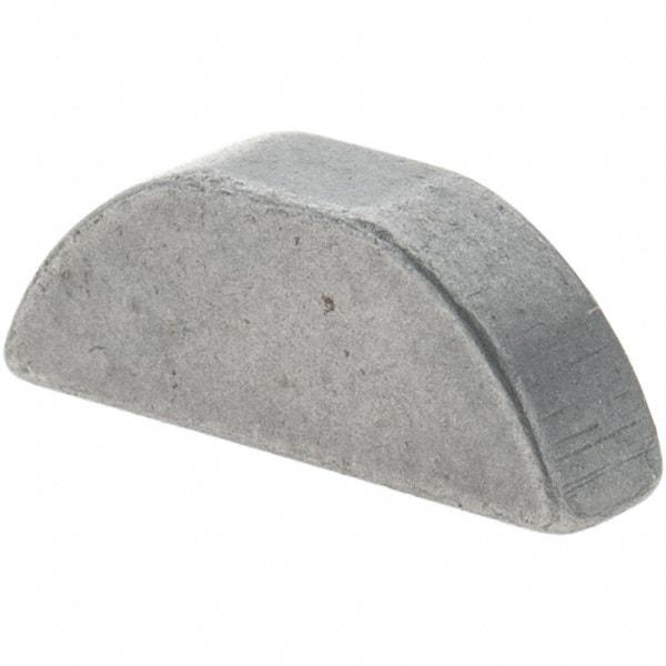Value Collection - #505 Standard Woodruff Key - 5/8" Long x 5/32" Wide, Steel - Apex Tool & Supply