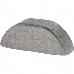 Value Collection - #605 Standard Woodruff Key - 5/8" Long x 3/16" Wide, Steel - Apex Tool & Supply