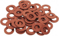 Value Collection - Vulcanized Fibre Standard Flat Washer - 0.187" ID x 3/8" OD, 0.031" Thick, Plain Finish - Apex Tool & Supply