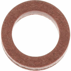 Value Collection - Vulcanized Fibre Standard Flat Washer - 0.187" ID x 0.281" OD, 0.062" Thick, Plain Finish - Apex Tool & Supply