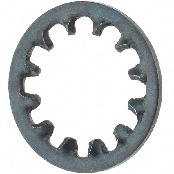Value Collection - 7/16" Screw, Steel Internal Tooth Lock Washer - Zinc-Plated, Grade 2 - Apex Tool & Supply