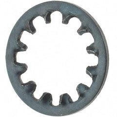 Value Collection - 7/16" Screw, Steel Internal Tooth Lock Washer - Zinc-Plated, Grade 2 - Apex Tool & Supply