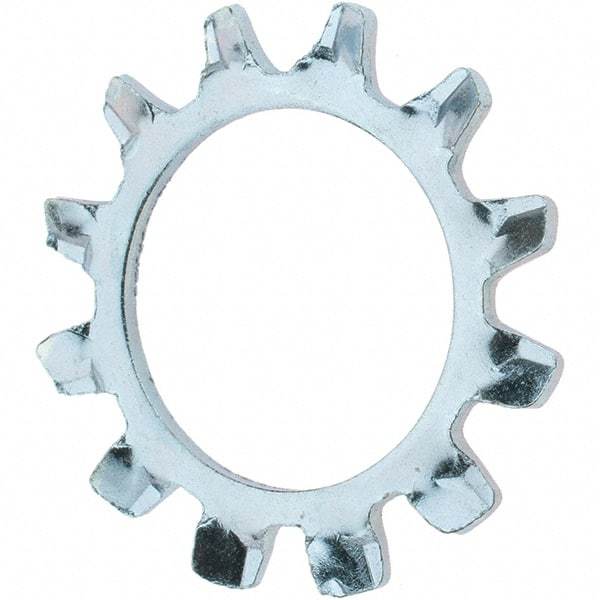 Value Collection - 3/4" Screw, Steel External Tooth Lock Washer - Zinc-Plated, Grade 2 - Apex Tool & Supply