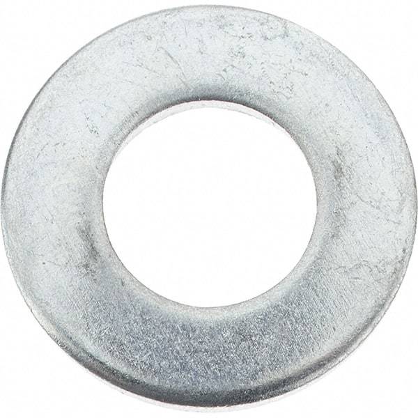 Value Collection - 5/16" Screw, Steel SAE Flat Washer - 11/32" ID x 11/16" OD, 1/16" Thick, Zinc-Plated Finish - Apex Tool & Supply