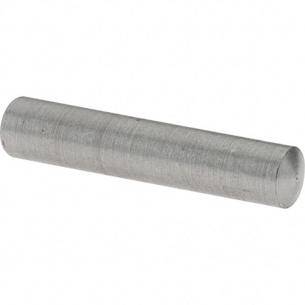 Value Collection - Size 7, 0.3674" Small End Diam, 0.409" Large End Diam, Uncoated Steel Taper Pin - Grade C-12L14, 2" OAL, 2 Pin Length - Apex Tool & Supply