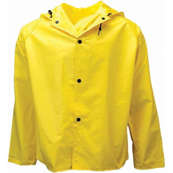 Neese - Size XS Yellow Rain & Flame Resistant/Retardant Rain Jacket - Apex Tool & Supply