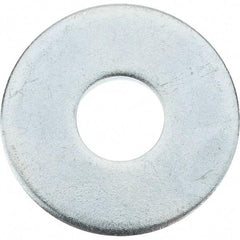 Value Collection - M12 Screw, Steel Fender Flat Washer - 13mm ID x 37mm OD, 3mm Thick, Zinc-Plated Finish - Apex Tool & Supply