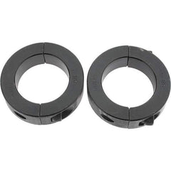 Value Collection - 1-7/8" Bore, Steel, Two Piece Two Piece Split Shaft Collar - 2-7/8" Outside Diam, 11/16" Wide - Apex Tool & Supply