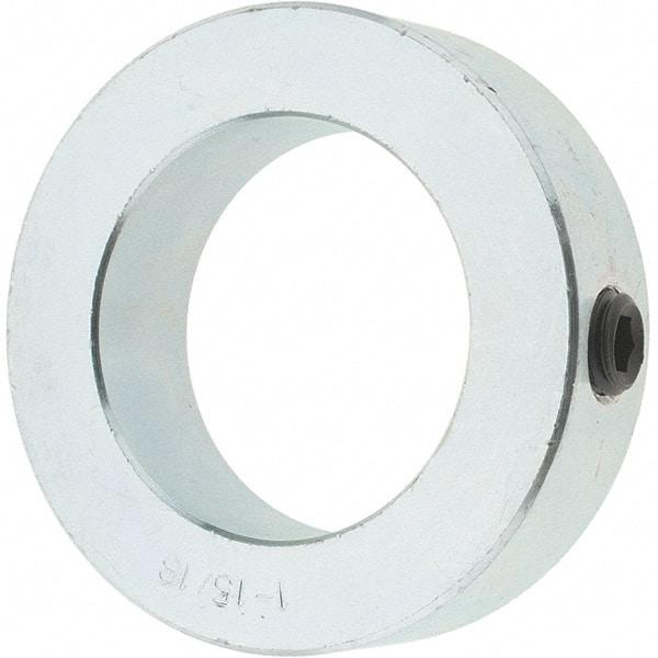 Value Collection - 1-15/16" Bore, Steel, Set Screw Shaft Collar - 3" Outside Diam, 7/8" Wide - Apex Tool & Supply