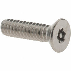 Value Collection - #10-24 UNC Pin In Torx Drive, Flat Screw - Grade 18-8 Stainless Steel, Uncoated, 3/4" OAL - Apex Tool & Supply