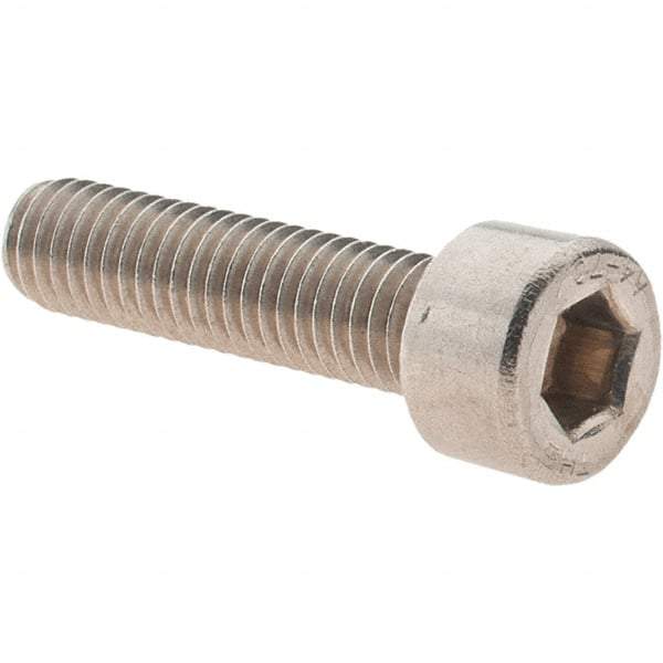 Value Collection - M5x0.80 Metric Coarse Hex Socket Drive, Socket Cap Screw - Grade 316 & Austenitic A4 Stainless Steel, Uncoated, Fully Threaded, 20mm Length Under Head - Apex Tool & Supply