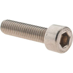 Value Collection - M5x0.80 Metric Coarse Hex Socket Drive, Socket Cap Screw - Grade 316 & Austenitic A4 Stainless Steel, Uncoated, Fully Threaded, 20mm Length Under Head - Apex Tool & Supply