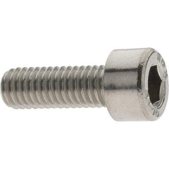 Value Collection - M5x0.80 Metric Coarse Hex Socket Drive, Socket Cap Screw - Grade 316 & Austenitic A4 Stainless Steel, Uncoated, Fully Threaded, 14mm Length Under Head - Apex Tool & Supply