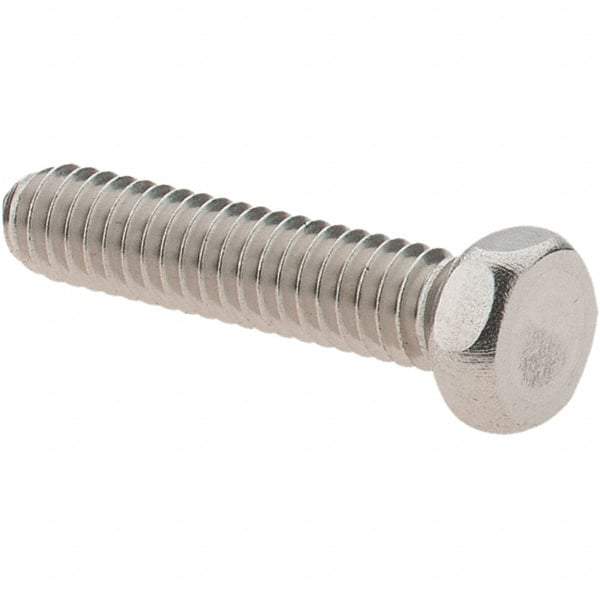 Value Collection - #8-32 UNC, 3/4" Length Under Head Hex Drive Machine Screw - Hex Head, Grade 18-8 Stainless Steel, Uncoated, Without Washer - Apex Tool & Supply