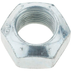 Value Collection - 3/4-16 UNF Grade C Hex Lock Nut with Distorted Thread - Zinc-Plated with Wax Finish - Apex Tool & Supply