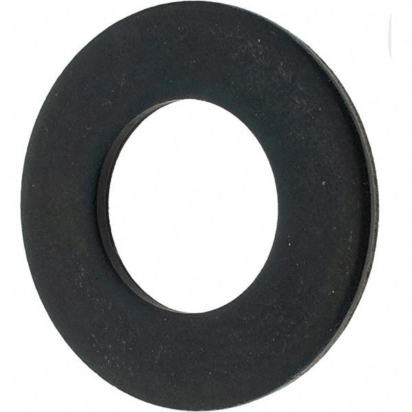 Value Collection - 7/8" Screw, Grade 1010 Steel Standard Flat Washer - 29/32" ID x 1-3/4" OD, 5/32" Thick, Black Oxide Finish - Apex Tool & Supply