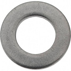 Value Collection - M12 Screw, Steel Standard Flat Washer - 13mm ID x 24mm OD, 2.5mm Thick, Zinc-Plated Finish - Apex Tool & Supply