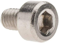 Value Collection - M3x0.50 Metric Coarse Hex Socket Drive, Socket Cap Screw - Grade 18-8 & Austenitic A2 Stainless Steel, Uncoated, Fully Threaded, 4mm Length Under Head - Apex Tool & Supply